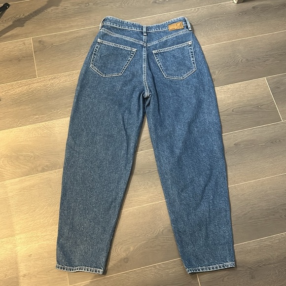 Mavi Laura High Rise Baggy Pleated Boyfriend Women Size 27 - Picture 4 of 12